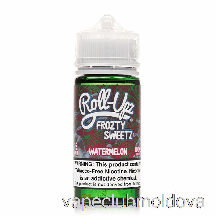 Vape Mod Pepene Verde Punch Gheață - Roll-upz Suc - 100ml 6mg